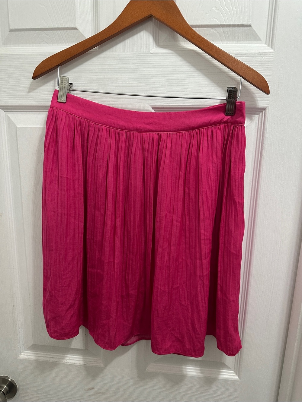 Rachel Zoe Fuchsia Gathered Skirt